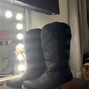 Roper Women's Black Cowboy Boots